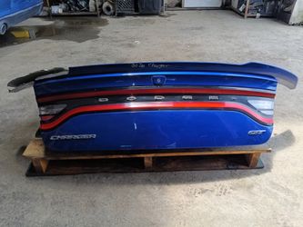2015-2023 Dodge Charger Trunk Lid complete with Tail Light and Camera