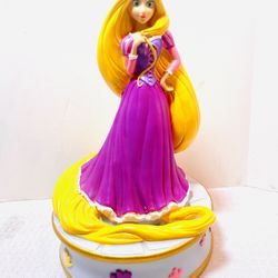 Disney Parks Tangled Princess Rapunzel Vinyl Coin Piggy Bank