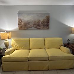 Sofa Yellow 