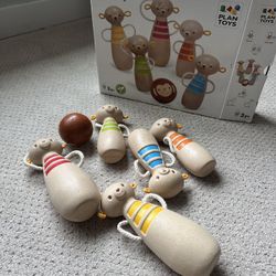 PlanToys Monkey Bowling