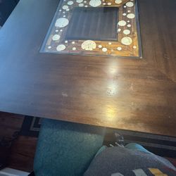 Counter Height Dining Table And 4 Chairs