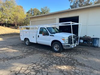 2011 f250 utility bed work truck