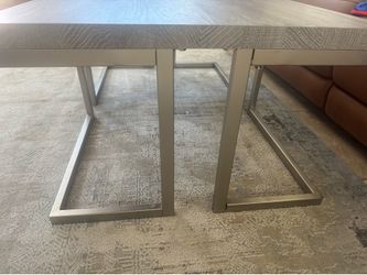 Gray coffee table