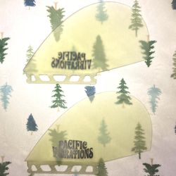 Pacific Vibrations Half Moon Surfboard Fins