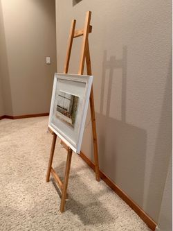wooden 56" floor easel