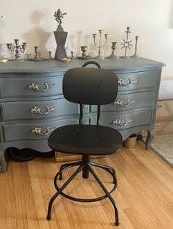 Grey Blue Credenza Side board Excellent Condition 