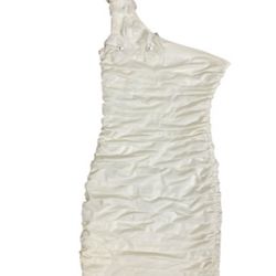 Nikibiki  dress One Shoulder ,Ruched 