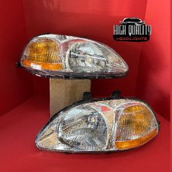 Honda Civic 1996. 1998 Headlight.