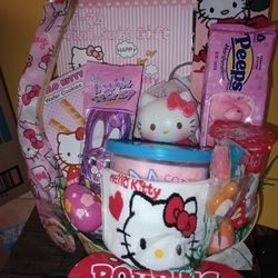 Easter Basket Hello Kitty