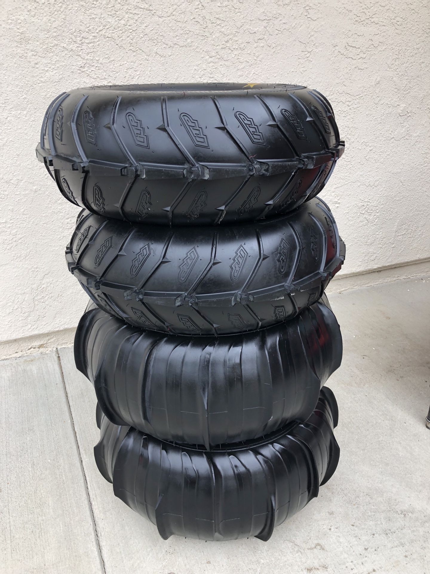 Paddle tires RZRRears are Sand Tires UnlimitedSand Blaster 26" tire