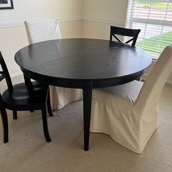 Table and chairs