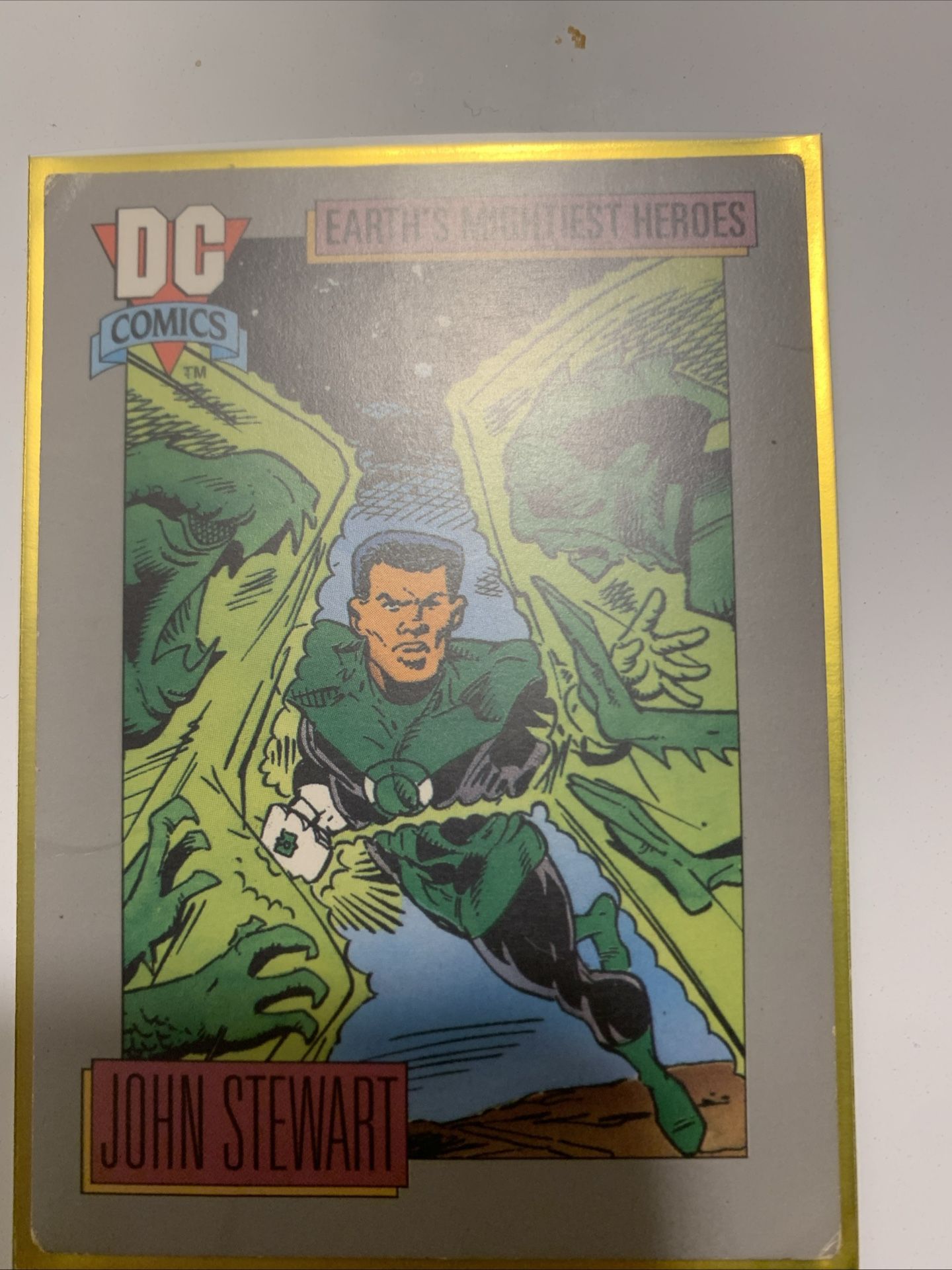John Stewart Trading Card 1991