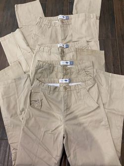 Girls Uniform Old Navy Khaki Pants size 12 & 14