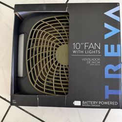 10’’ Battery Fam With Light