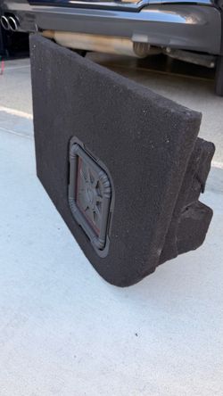 Custom Kicker L7 Subwoofer in Ported Enclosure for Toyota Tacoma 2024+
