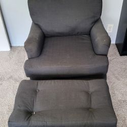 Lounge Chair With Ottoman FREE