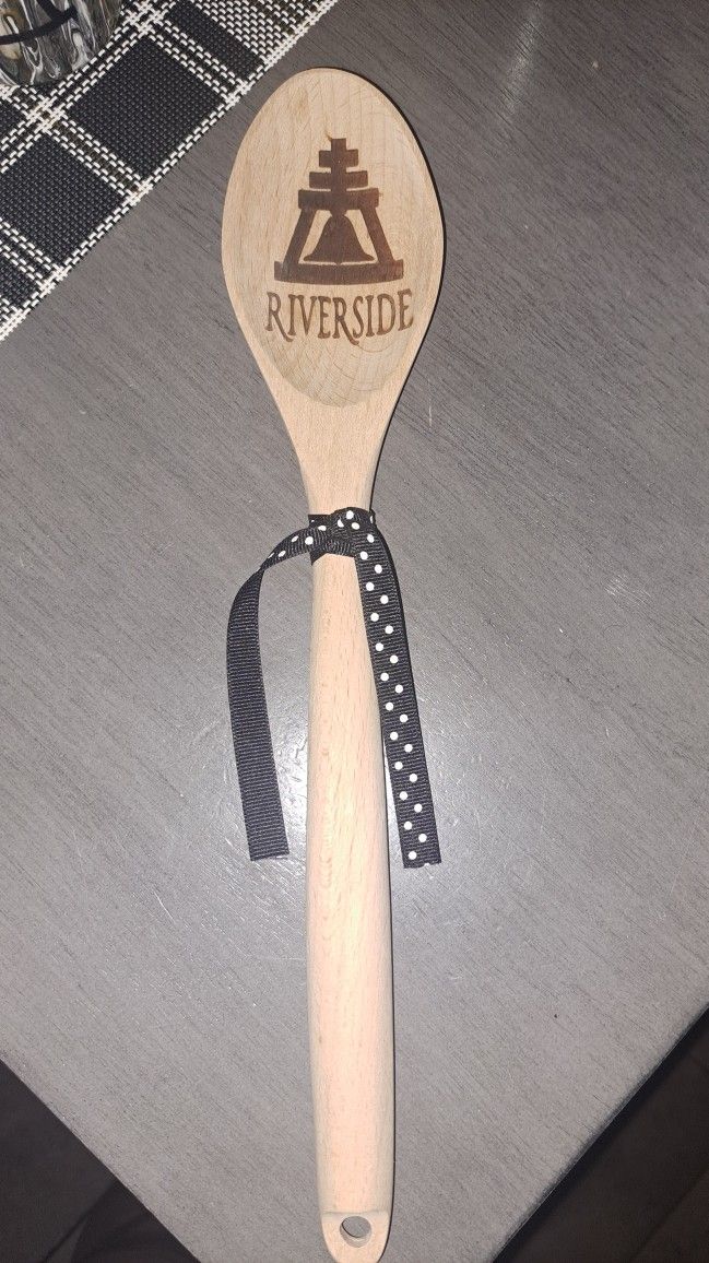 Wooden Riverside Bell Spoon