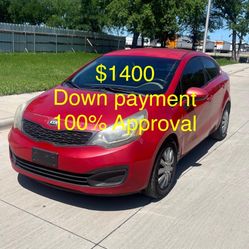 2015 Kia Rio 100% Approval 