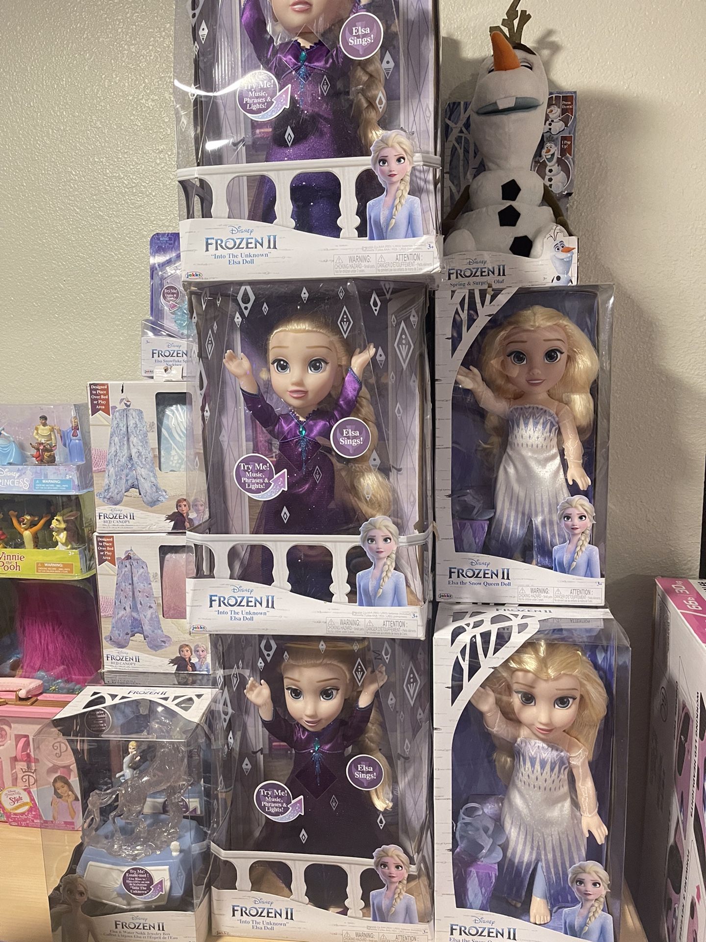 frozen dolls elsa $20