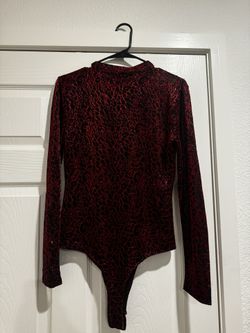 Red Cheetah Bodysuit