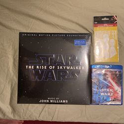 Star Wars 2 LP + Blu-ray  + Decal Sticker