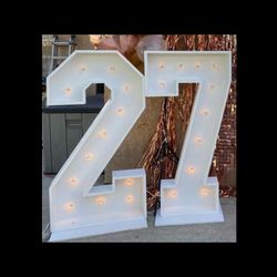 Marquee Letters And Numbers 