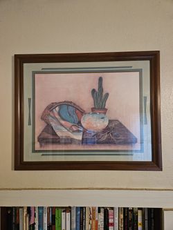 Framed Southwestern Painting