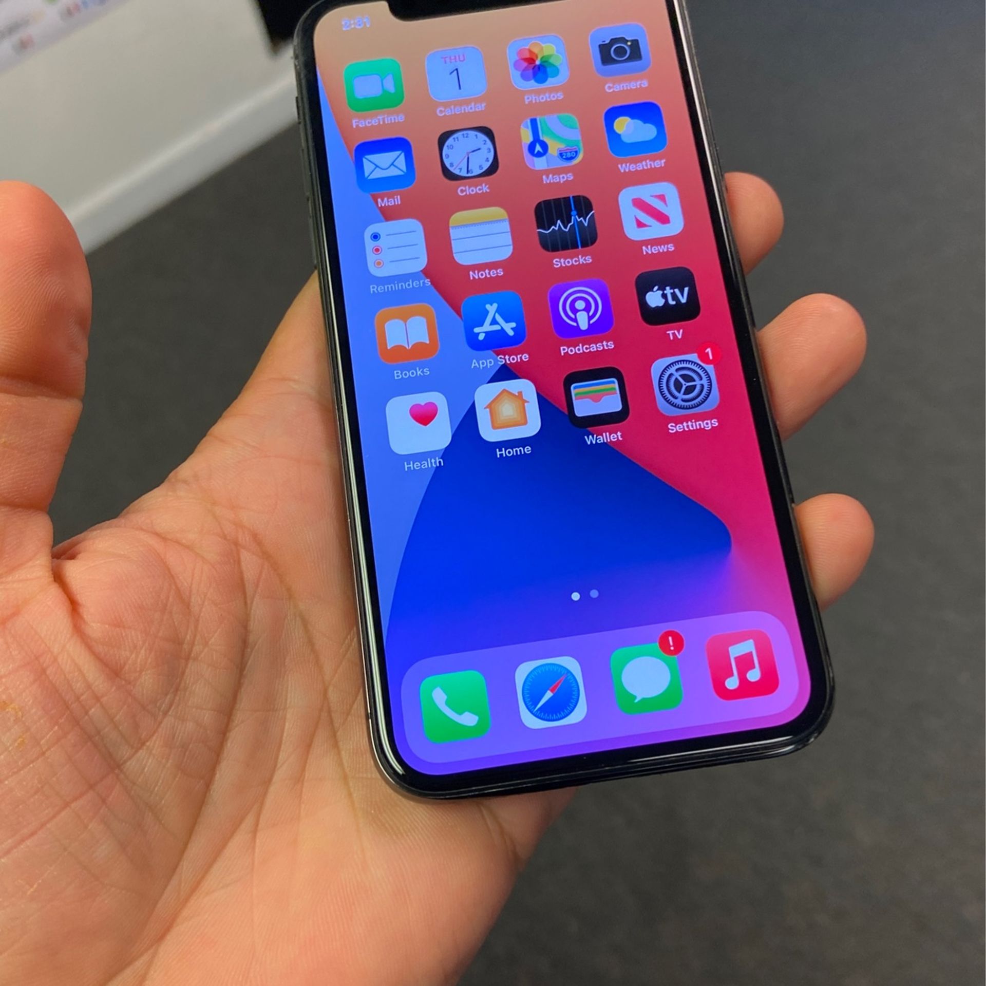 iPhone X 256GB Factory Unlocked (no Face ID)