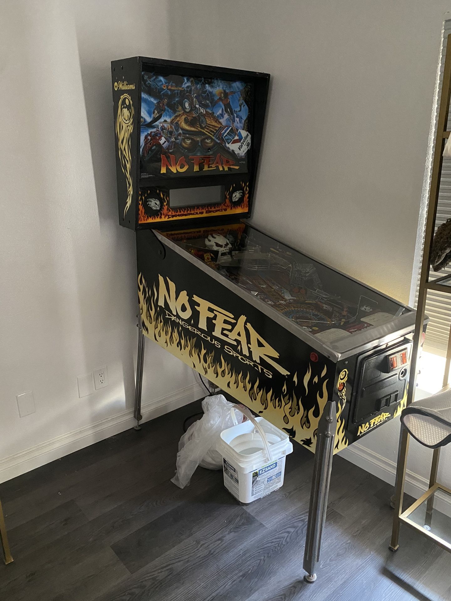 NO FEAR PINBALL MACHINE