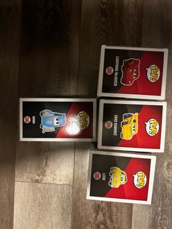 Cars Funko pops $ 75