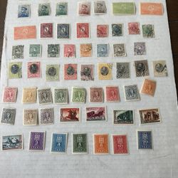 Sebria Old Stamp Group Of 62 