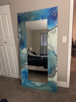 Full length floor mirror