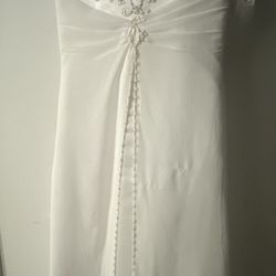 Girl White Dress - For Communion Or Any Special Occasion 