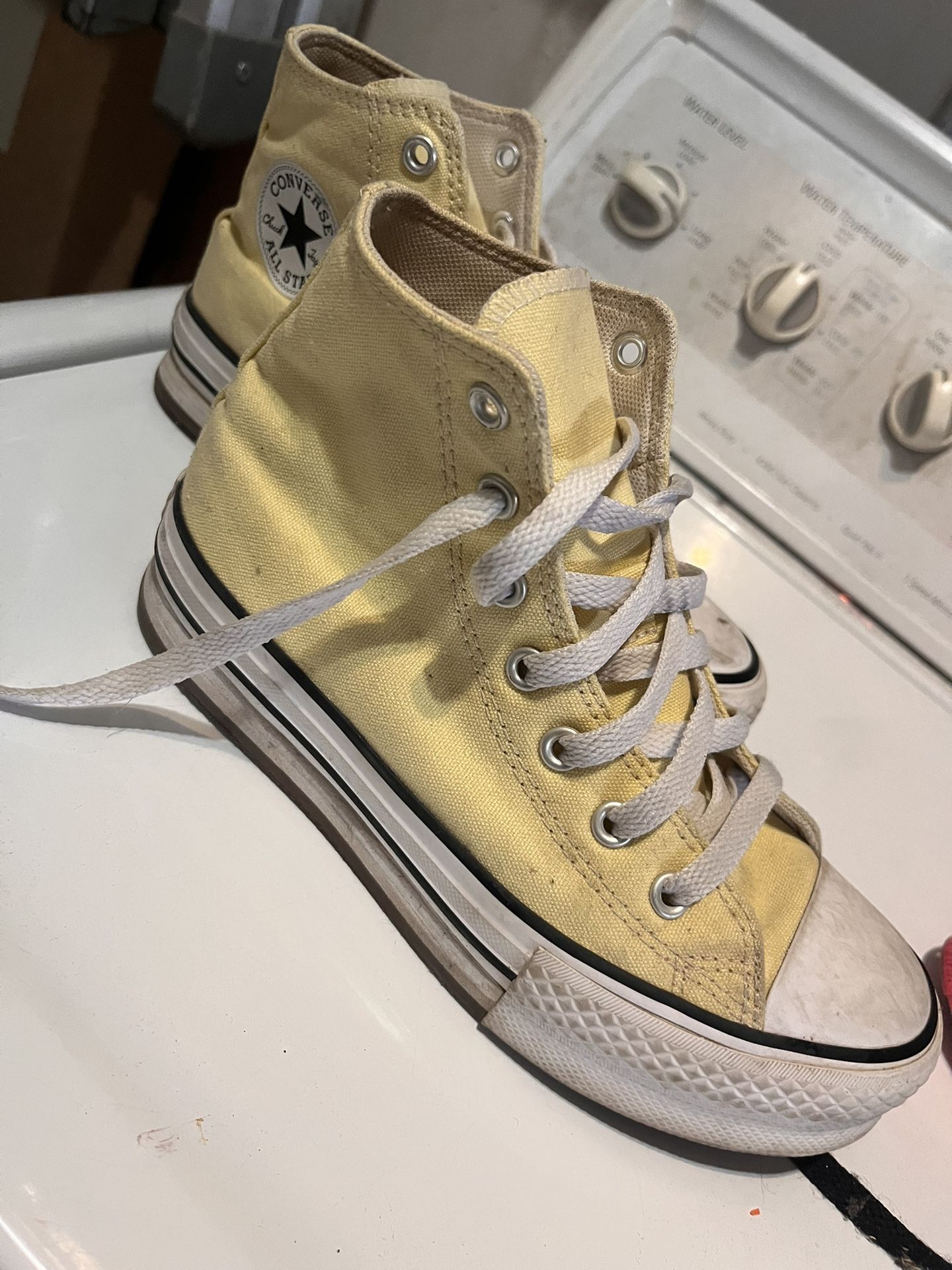 Yellow Converse