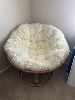 Papasan Chair from Urban Outfitters with 2 Cushion Covers