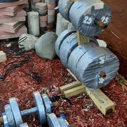 Weight Set. Homemade. 