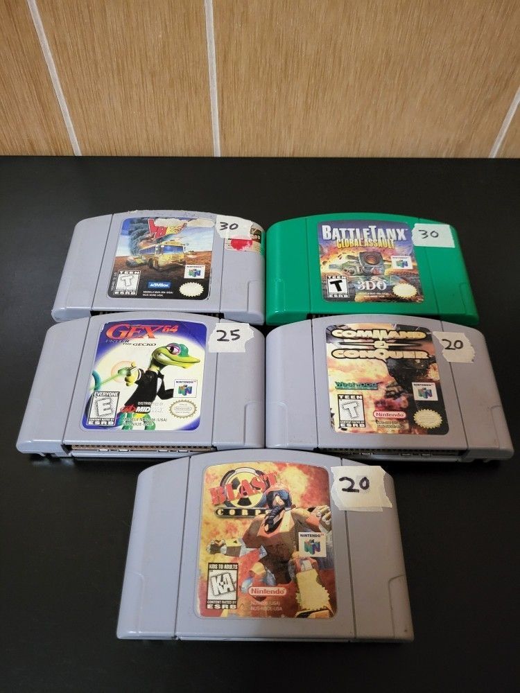 Miscellaneous Nintendo 64 N64 Games