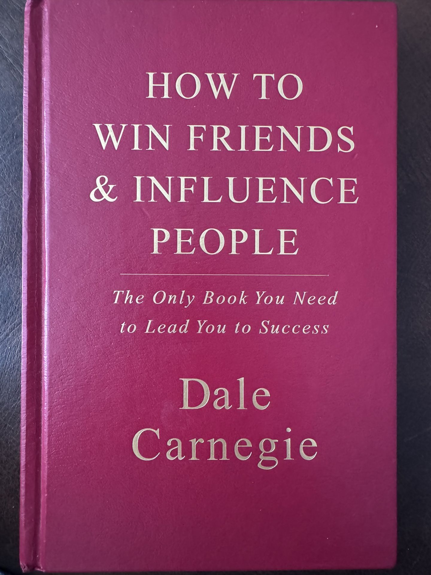 How to win friends and influence people