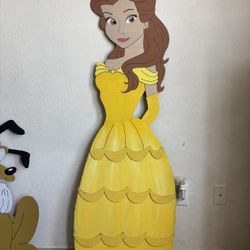 Beauty & The Beast (5ft 5in) Party Cutout