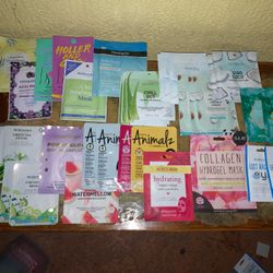 Variety Of Face Masks (PLEASE READ DESCRIPTION)