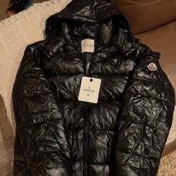 Black Moncler Puffer Jacket