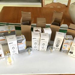 23 Brand New LED Light Bulbs