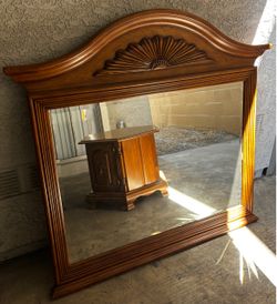 Wooden Mirror