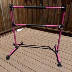 Gymnastics Bar Pink Adjustable Size