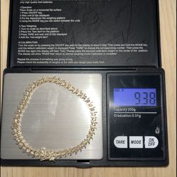 10k Gold Diamond Tennis Bracet