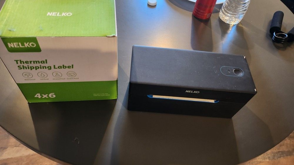 Nelko Bluetooth Printer And Paper