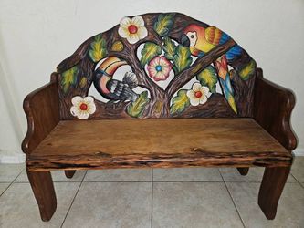 GORGEOUS Wood Bench