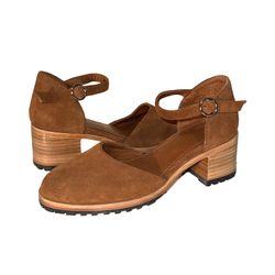 PATINA Toffee Portland Leather Goods Mary Jane Heel Shoes Women’s 8
