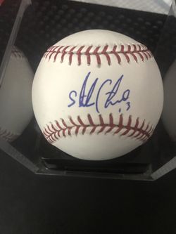 Starlin Castro Autographed Baseball