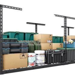 3x8 FT Overhead Garage Storage Rack, 750LBS Weight Capacity - New in Box